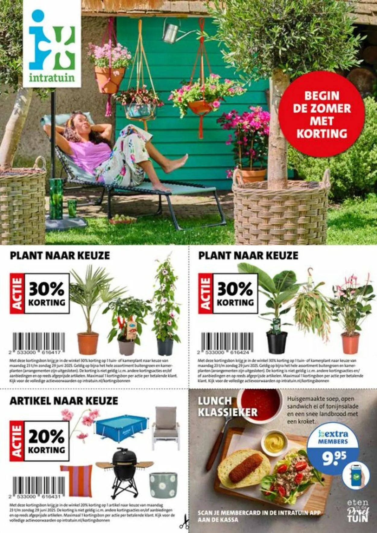 Intratuin van 23 juni tot 29 juni 2025 - Folder pagina 1