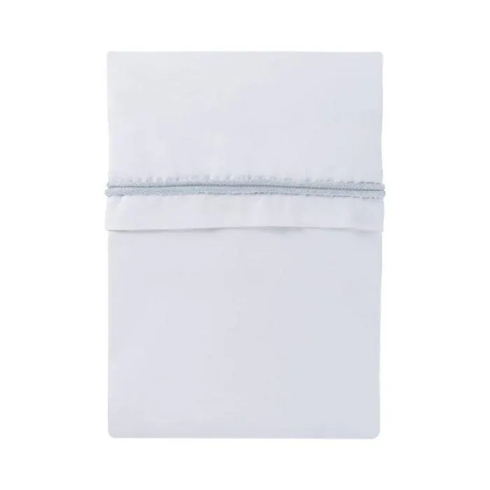 Baby's Only Ledikantlaken Gebreide Bies Poederblauw Wit