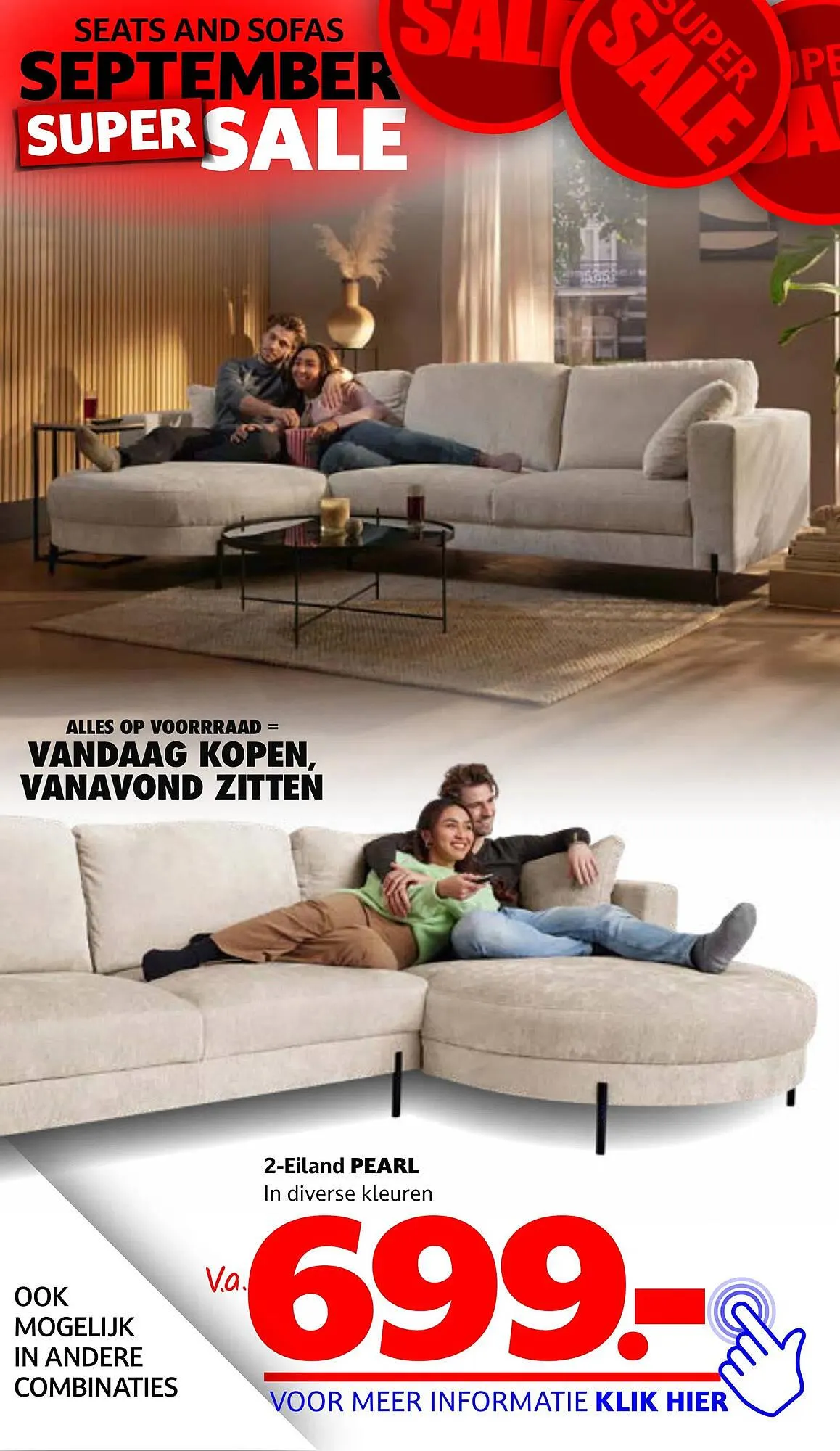 Seats and Sofas folder van 31 augustus tot 30 september 2025 - Folder pagina 15