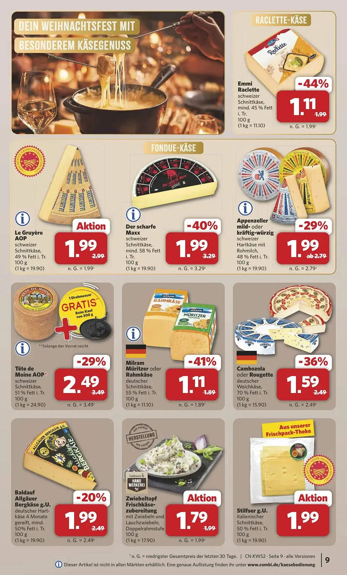 Combi Markt DE folder van 22 december tot 27 december 2025 - Folder pagina 9