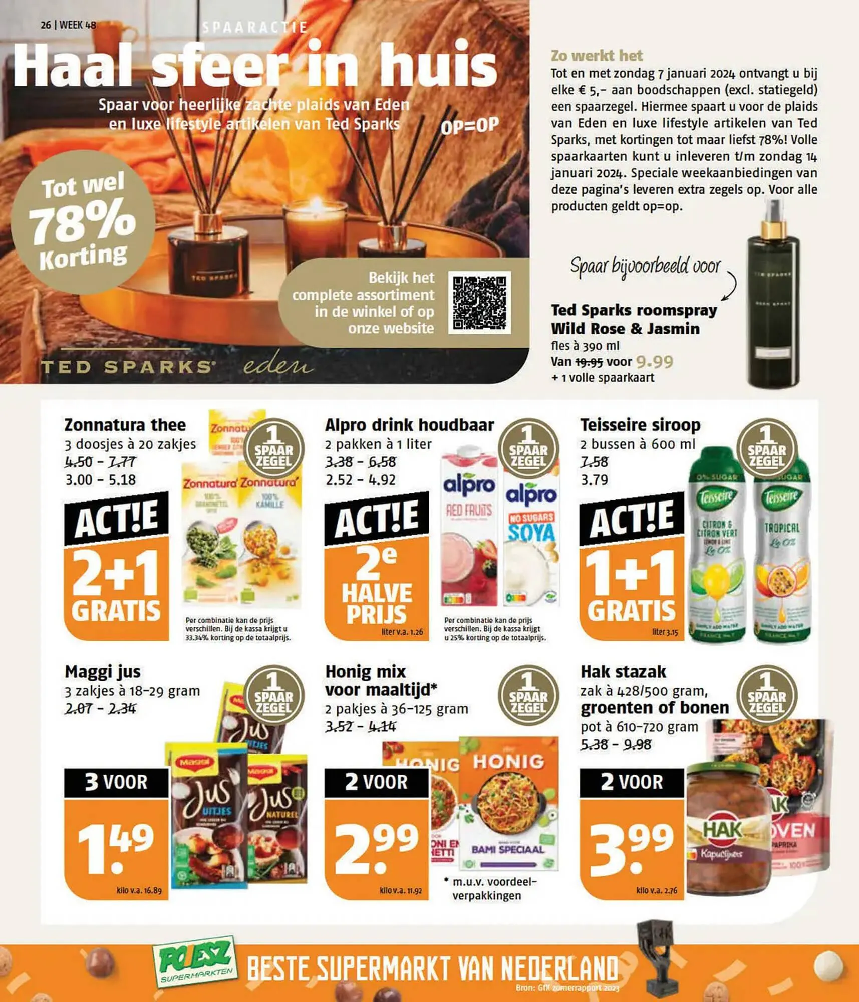 Poiesz folder van 27 november tot 3 december 2023 - Folder pagina 26