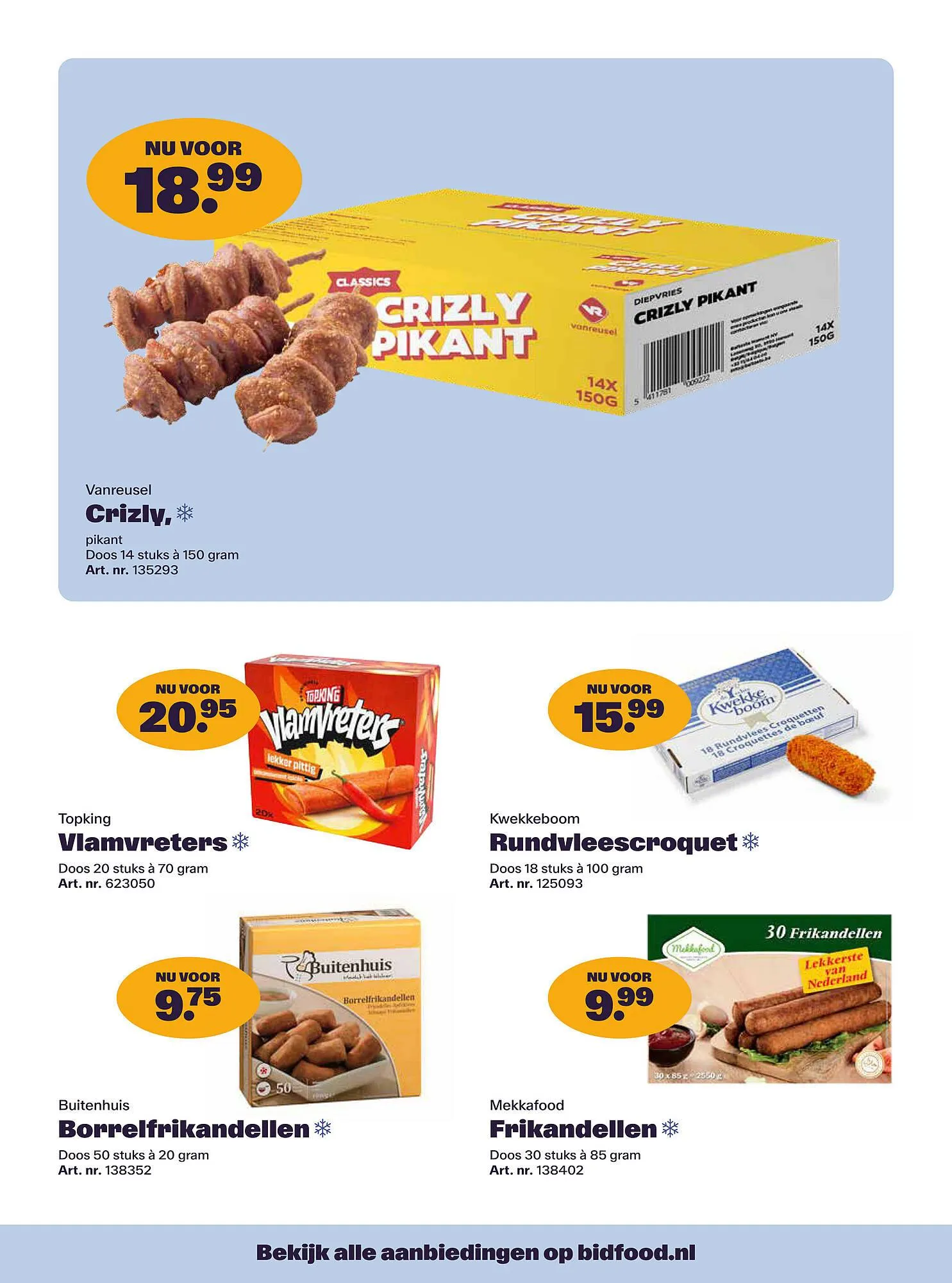 Bidfood folder van 10 oktober tot 23 oktober 2025 - Folder pagina 3
