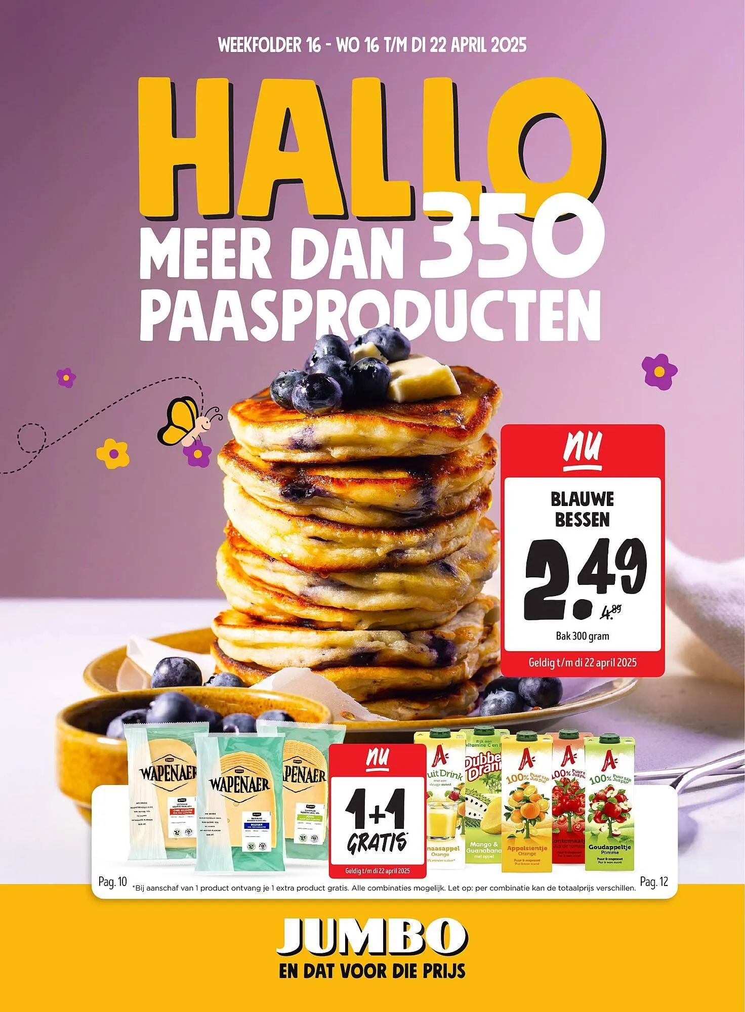 Jumbo folder van 16 april tot 22 april 2025 - Folder pagina 1
