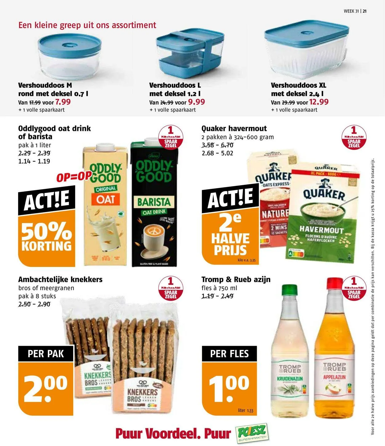 Poiesz Actuele folder van 28 juli tot 3 augustus 2025 - Folder pagina 21