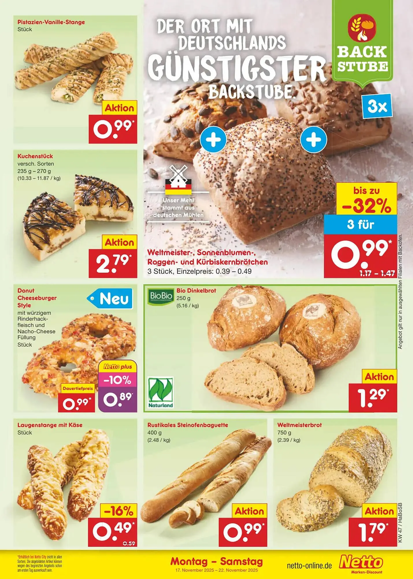Netto Marken-Discount DE folder van 17 november tot 22 november 2025 - Folder pagina 25
