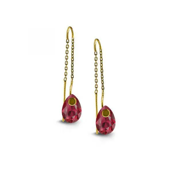 MiG Creoli 14k gouden "Filo" oorhanger