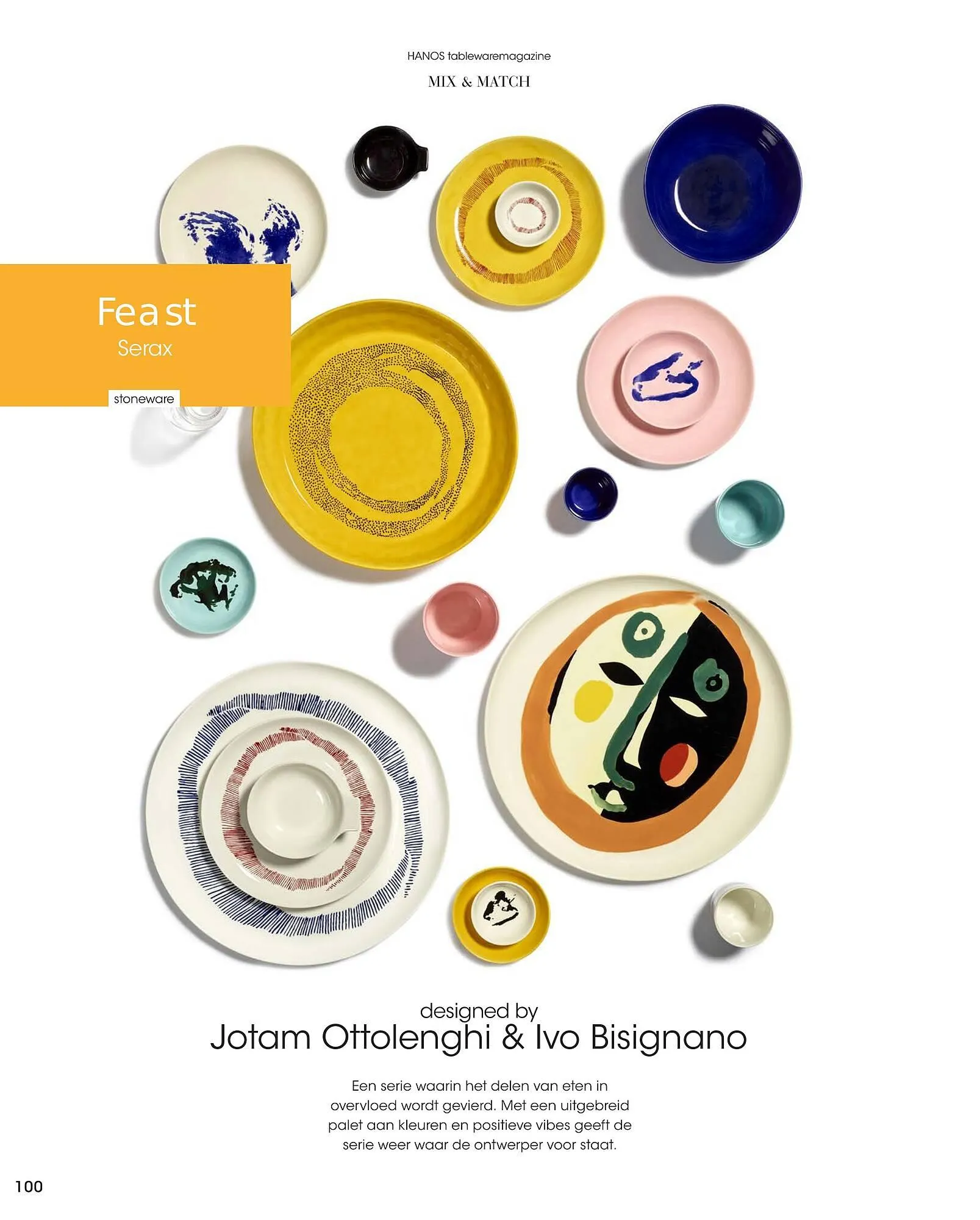 HANOS Tableware Magazine 2023-2024 van 1 januari tot 30 april 2024 - Folder pagina 100