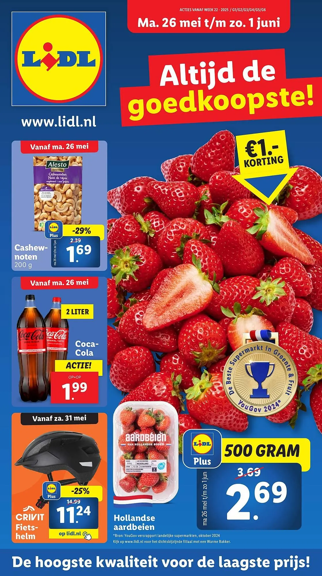 Lidl folder van 26 mei tot 1 juni 2025 - Folder pagina 1