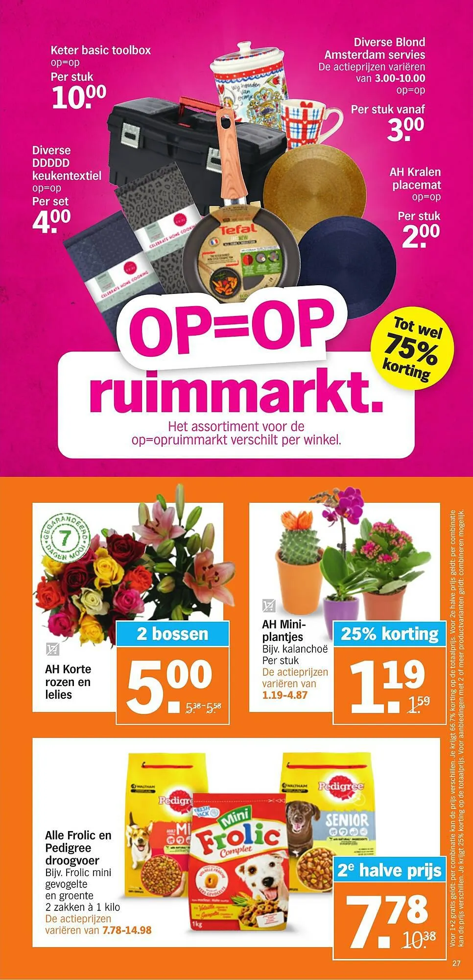 Albert Heijn folder week 31 van 31 juli tot 6 augustus 2023 - Folder pagina 27