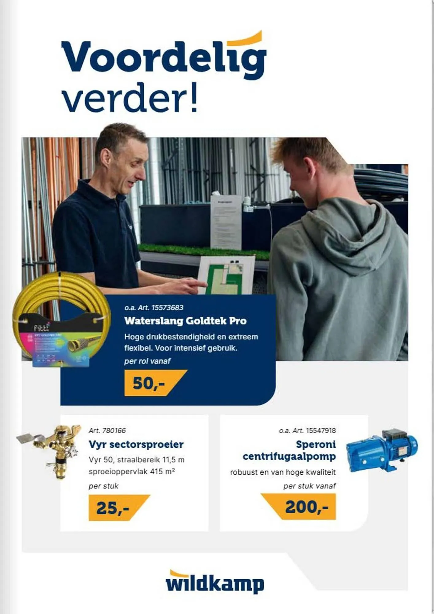 Wildkamp folder van 4 april tot 10 april 2025 - Folder pagina 1