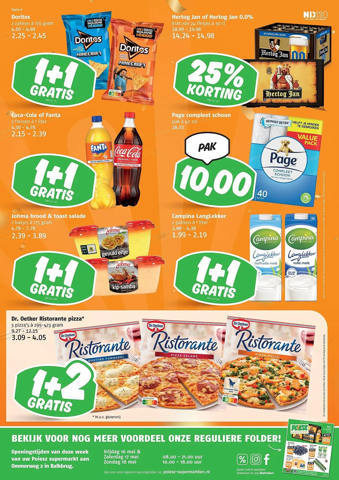 Poiesz folder van 16 mei tot 18 mei 2025 - Folder pagina 8