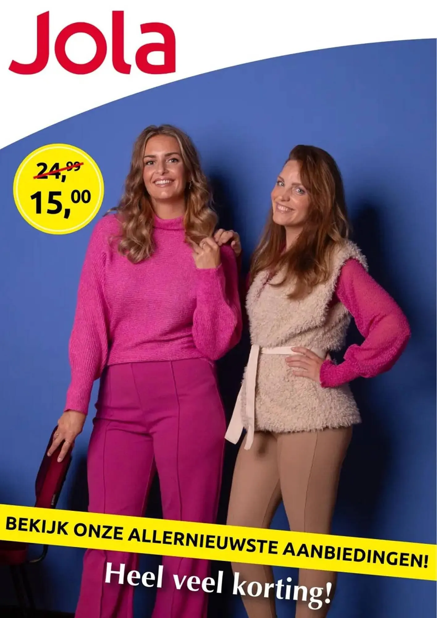 Jola Mode folder van 29 november tot 6 december 2023 - Folder pagina 1