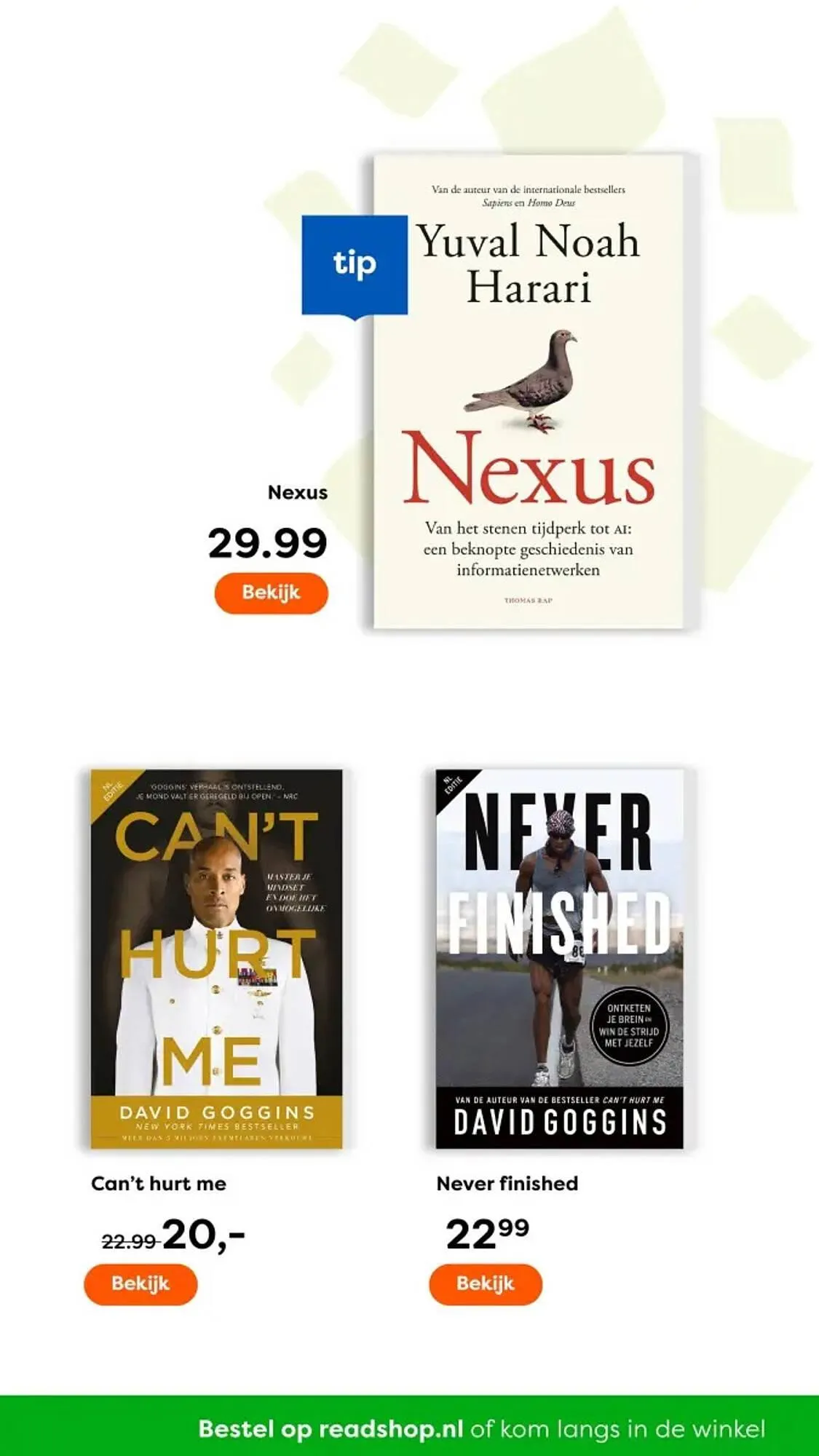 The Read Shop folder van 30 december tot 19 januari 2025 - Folder pagina 3