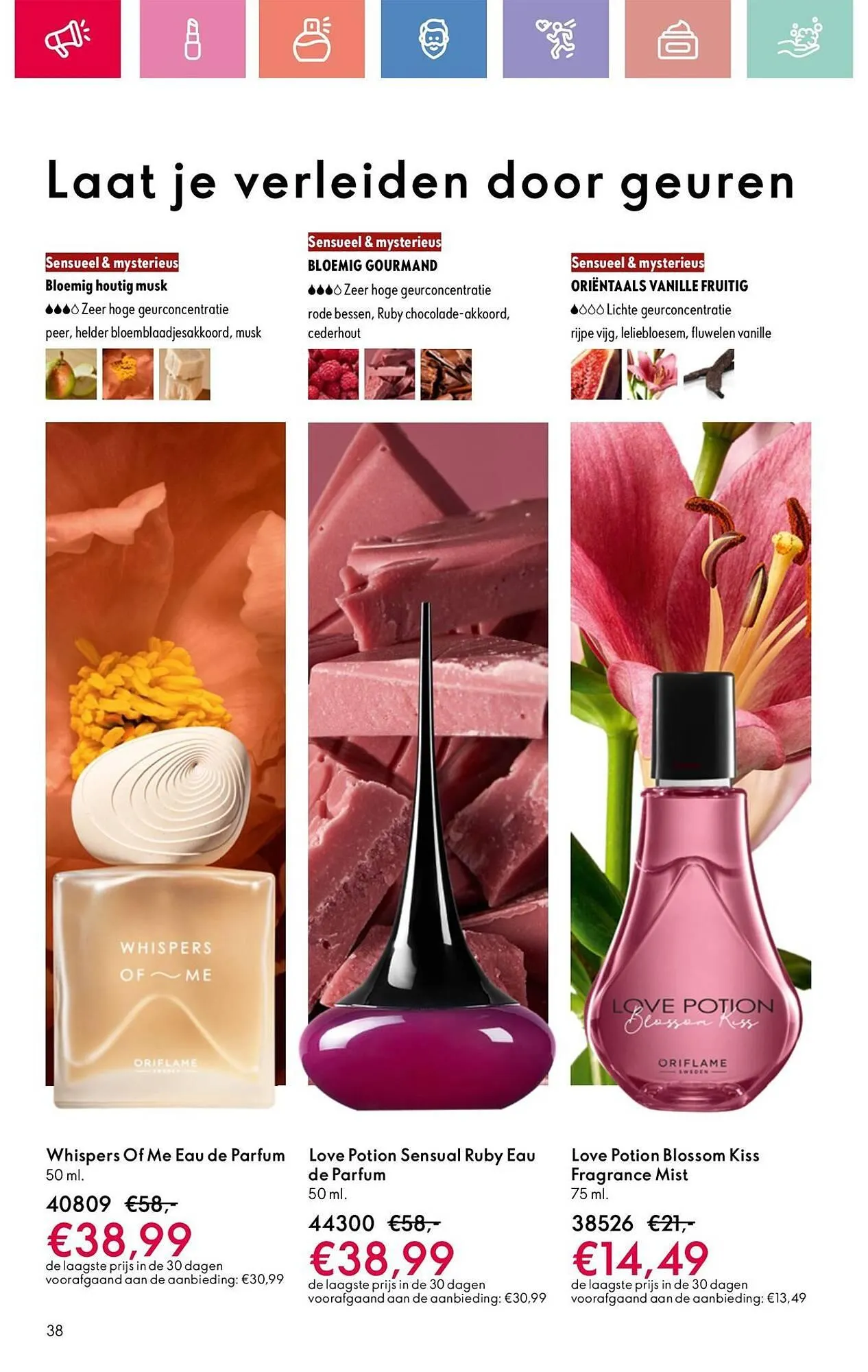 Oriflame folder van 24 augustus tot 13 september 2025 - Folder pagina 38