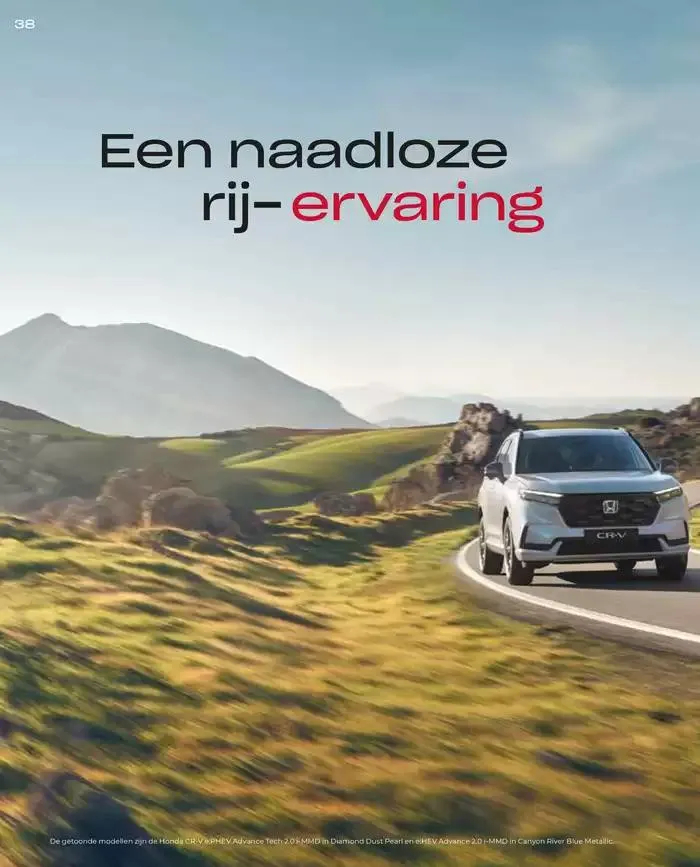 CR-V Accessories van 19 november tot 30 juni 2025 - Folder pagina 38
