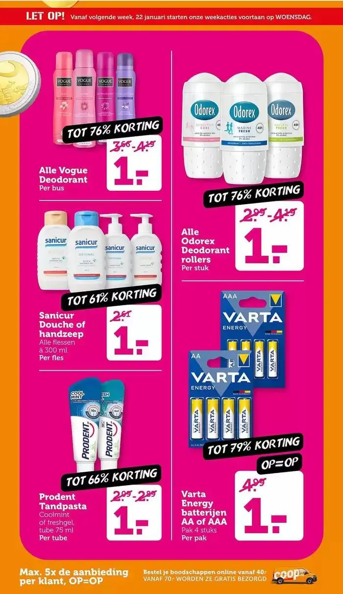 Coop folder van 9 januari tot 16 januari 2025 - Folder pagina 33
