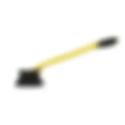 Velgenborstel+handvat 49cm Dunlop