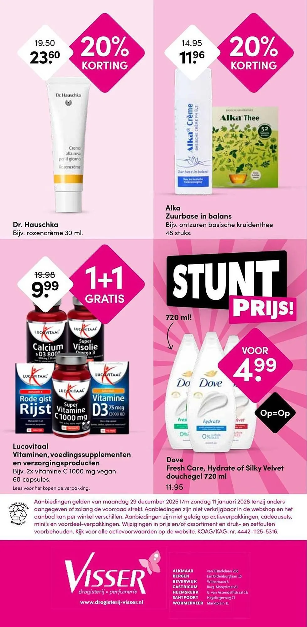 Drogisterij Visser folder van 29 december tot 11 januari 2026 - Folder pagina 8