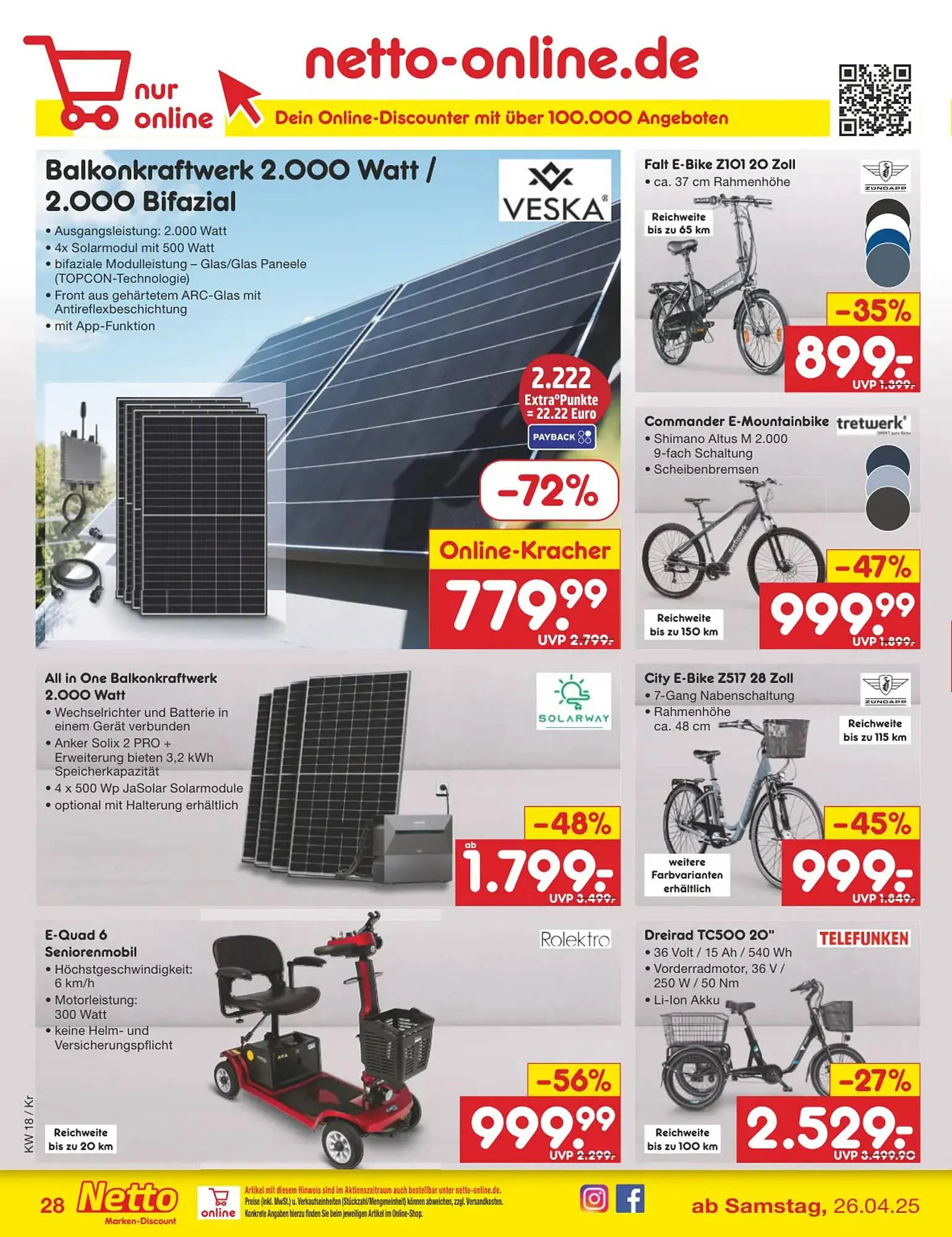 Netto Marken-Discount DE folder van 28 april tot 3 mei 2025 - Folder pagina 44