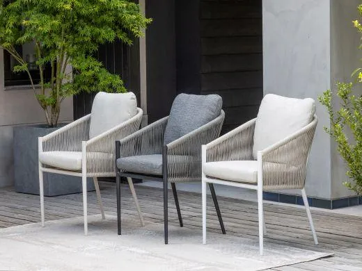 Bellagio Mineo/La Fonte ø120cm dining tuinset 5-delig