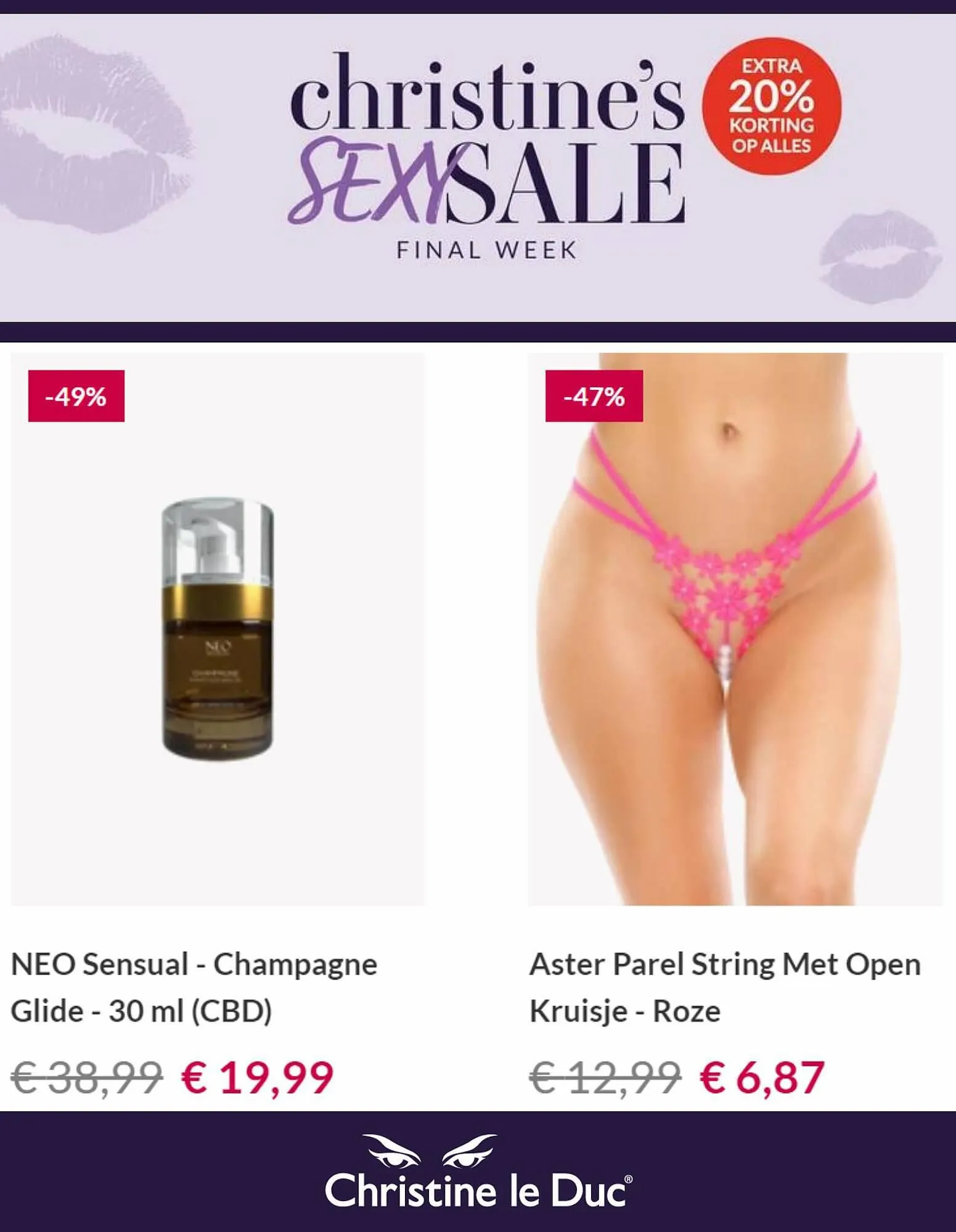 Christine le Duc folder van 31 juli tot 5 augustus 2023 - Folder pagina 7