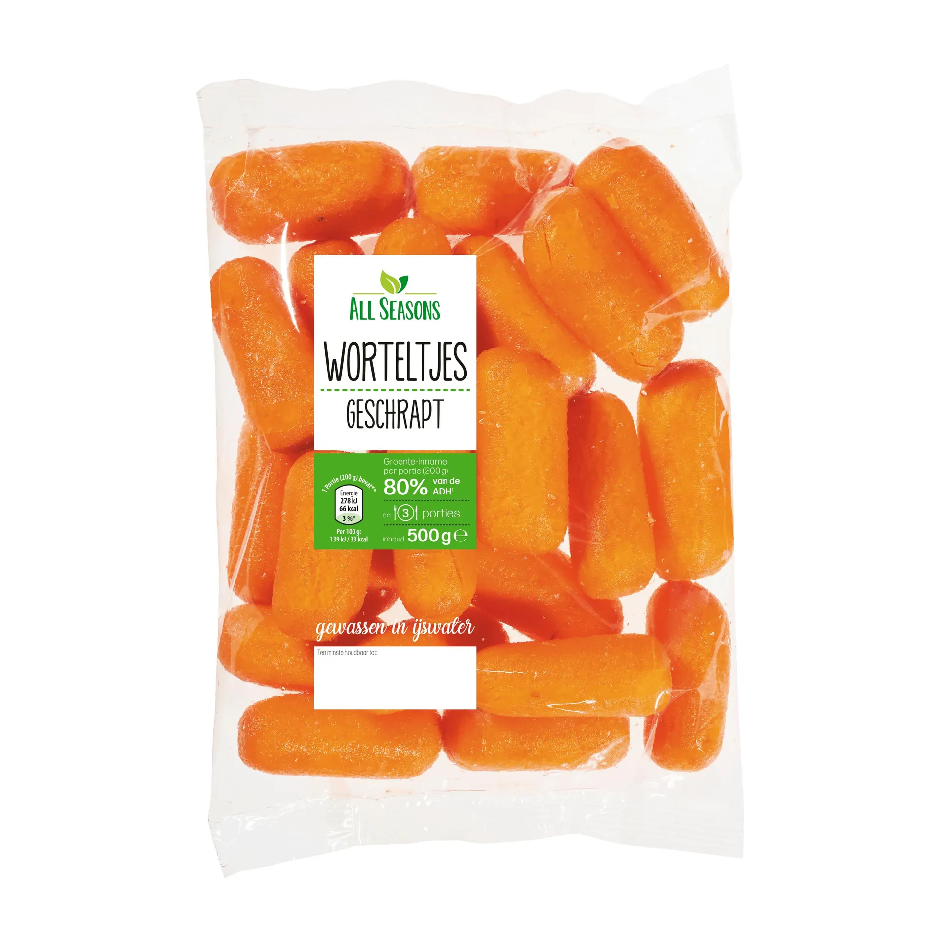 Geschrapte worteltjes