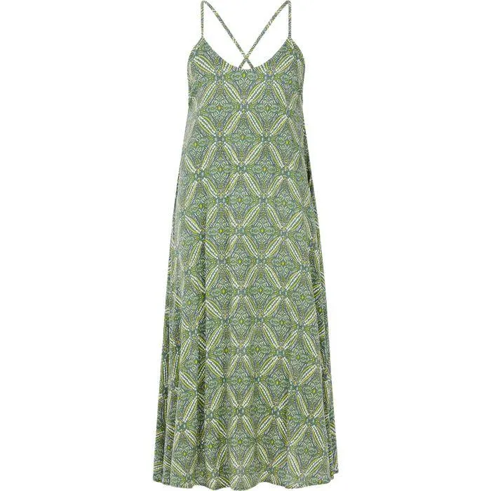 Darren jurk dames veggie green