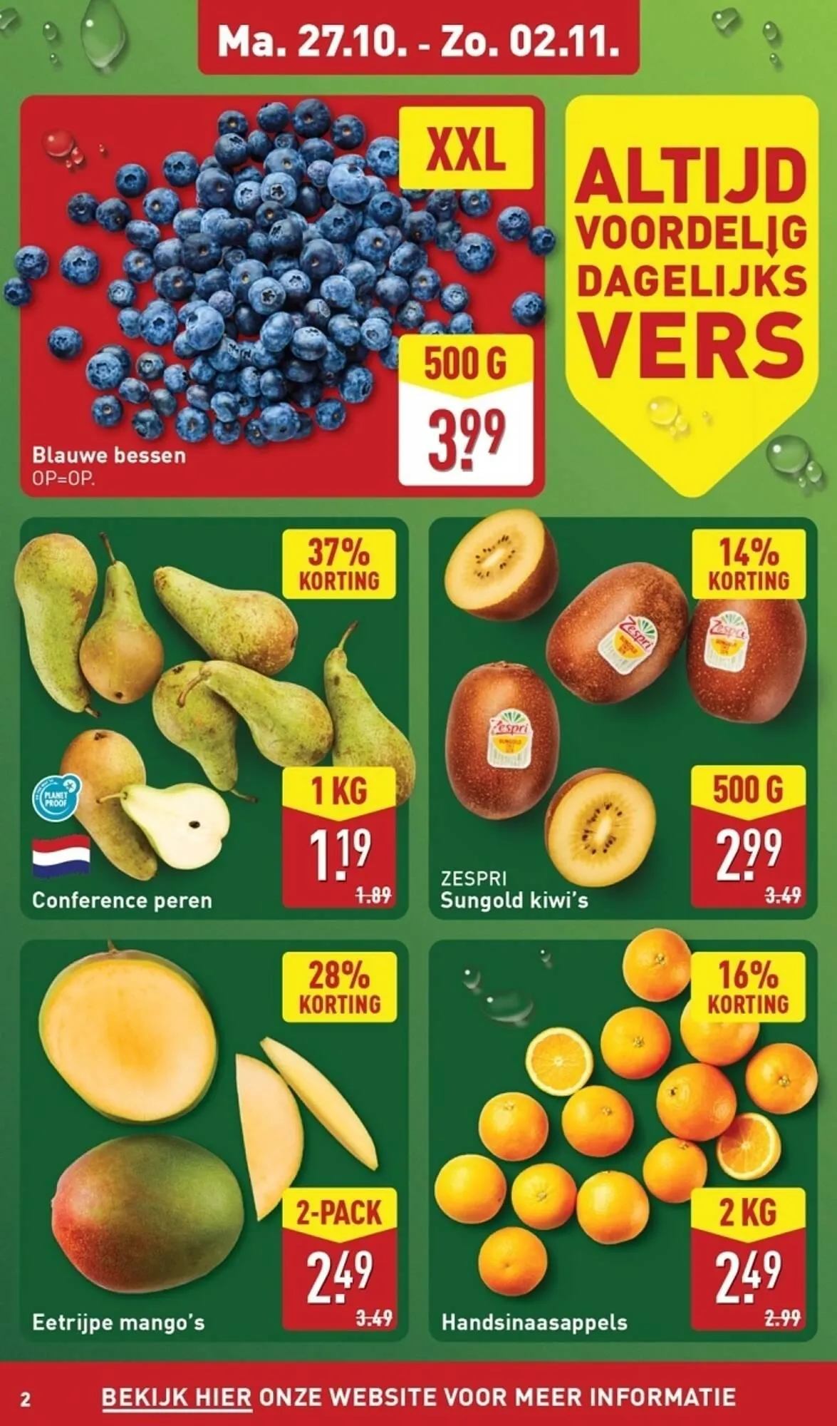 ALDI folder van 27 oktober tot 2 november 2025 - Folder pagina 2