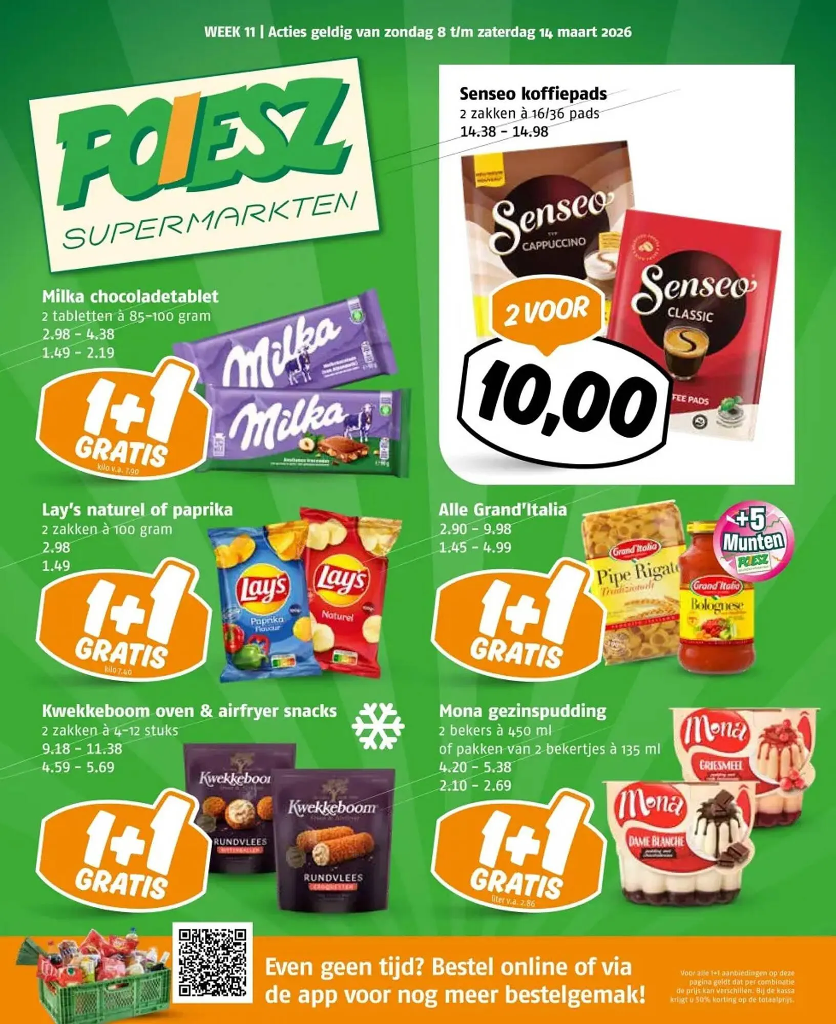 Poiesz folder van 8 maart tot 14 maart 2026 - Folder pagina 1