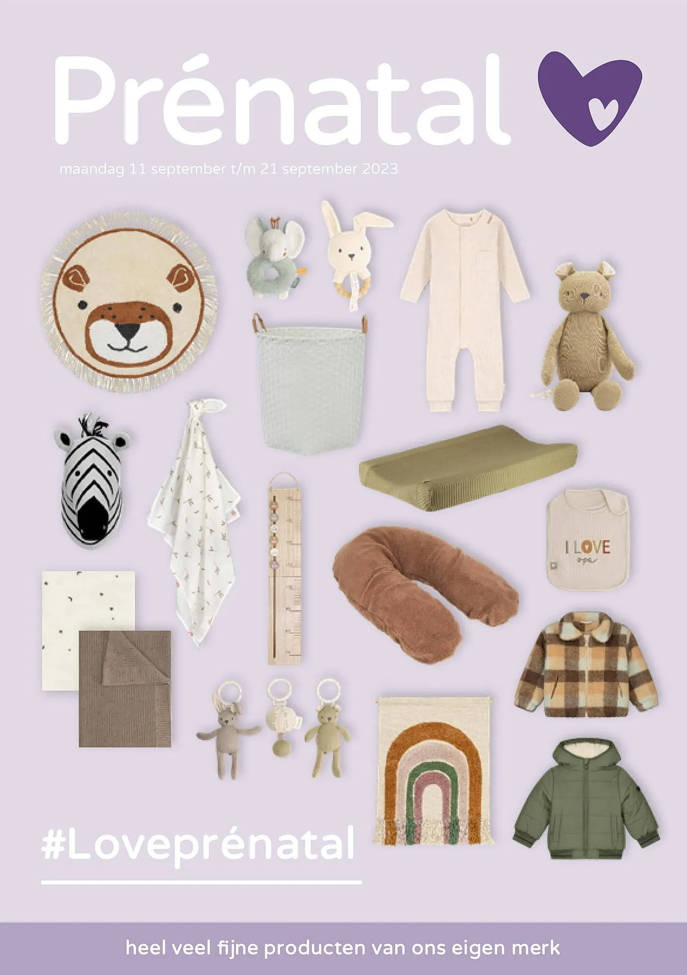 Prénatal Folder van 4 september tot 10 september 2023 - Folder pagina 1