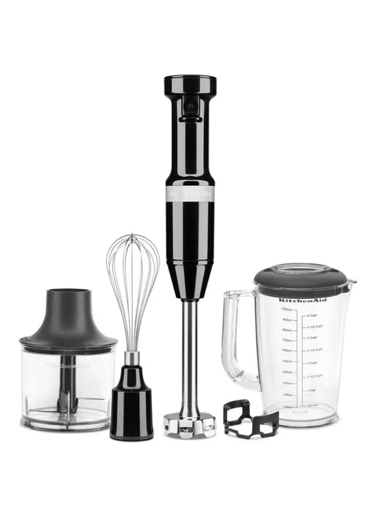 Staafmixer met accessoires 5KHBV83 - Onyx zwart