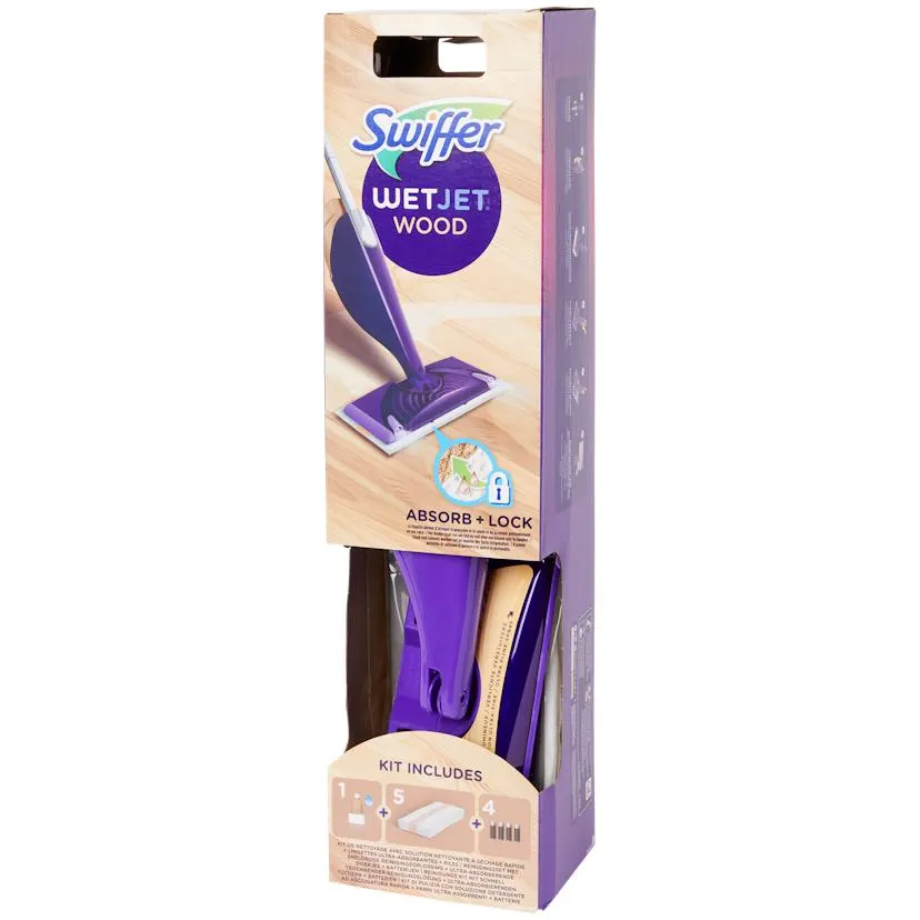 Scopa elettrica Swiffer Wetjet Wood