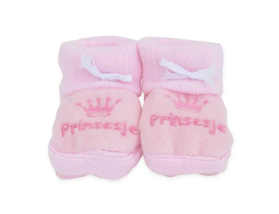 Babyslofjes | Prinsesje | Roze