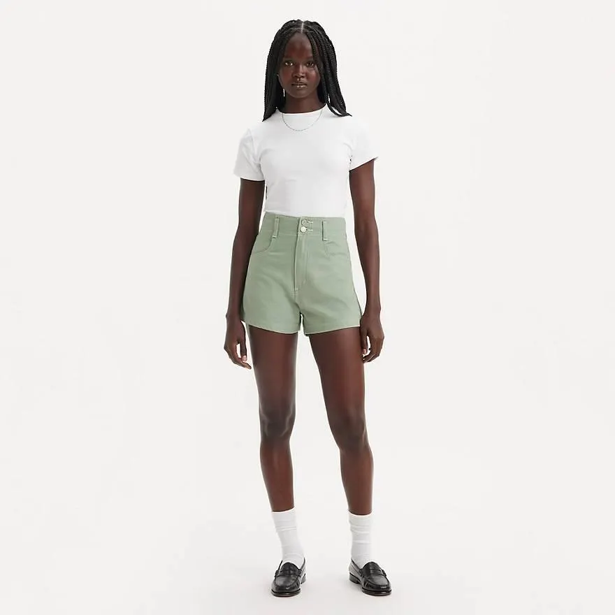 High-rise Mom Shorts