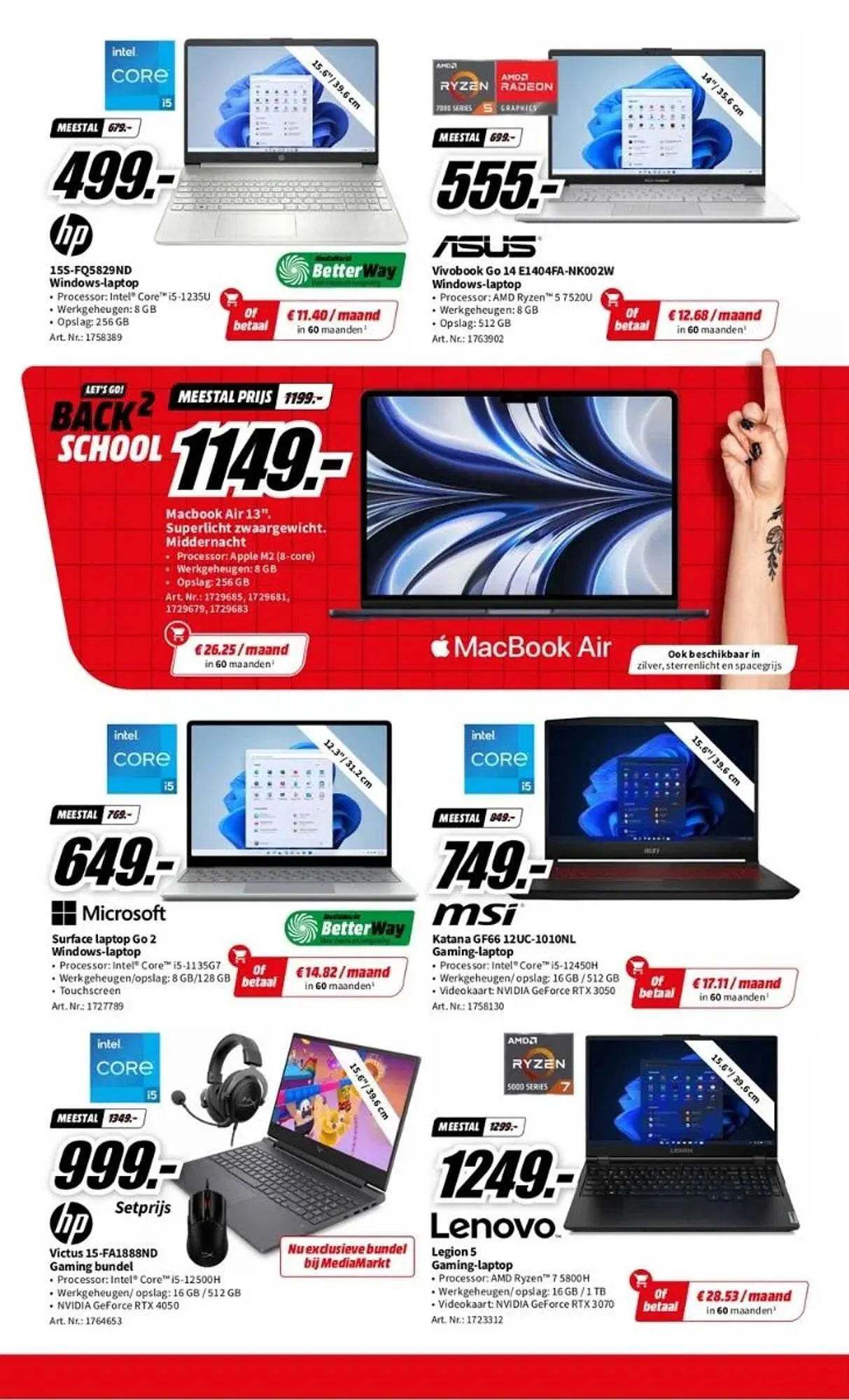 MediaMarkt Folder van 14 augustus tot 27 augustus 2023 - Folder pagina 3