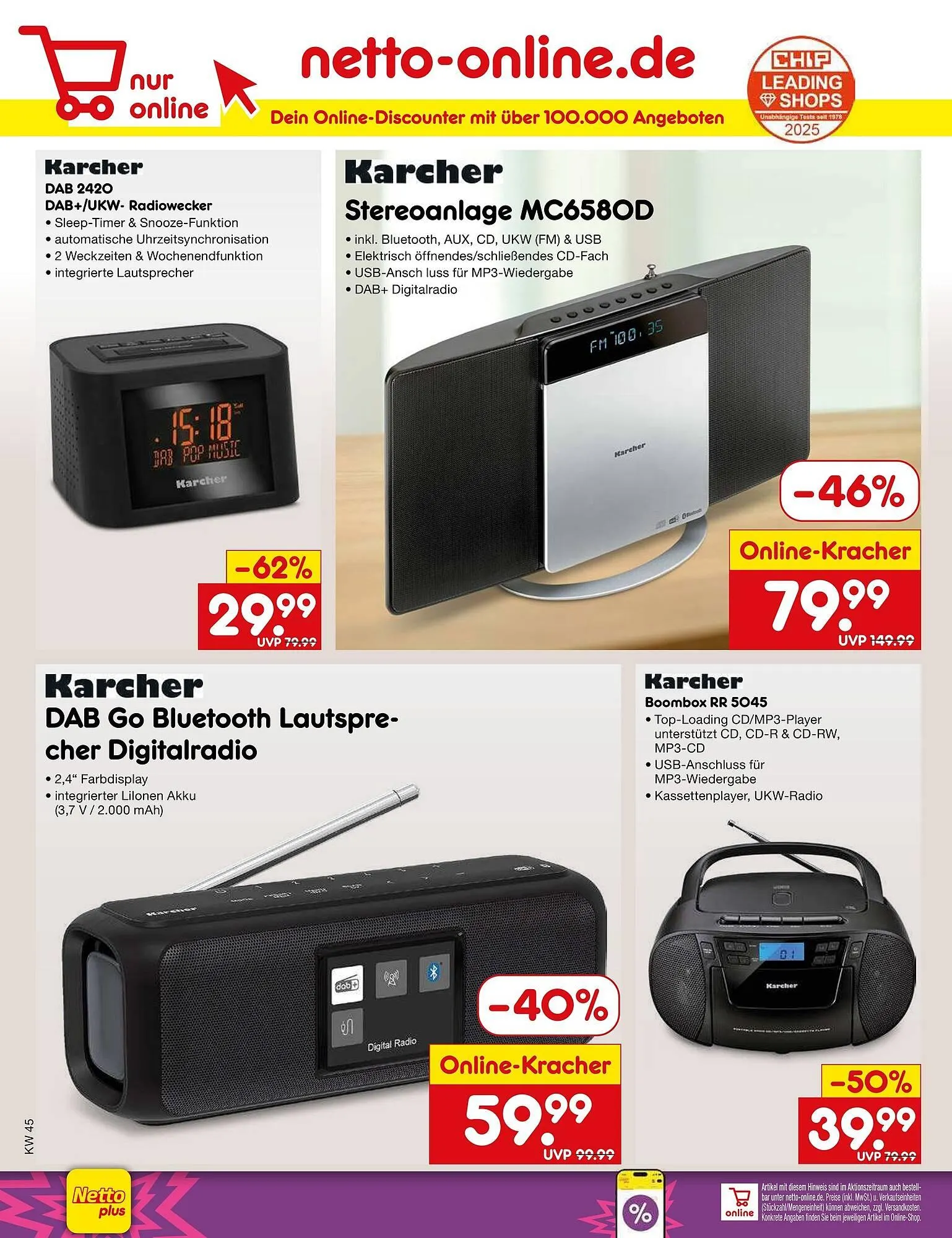 Netto Marken-Discount DE folder van 3 november tot 8 november 2025 - Folder pagina 60