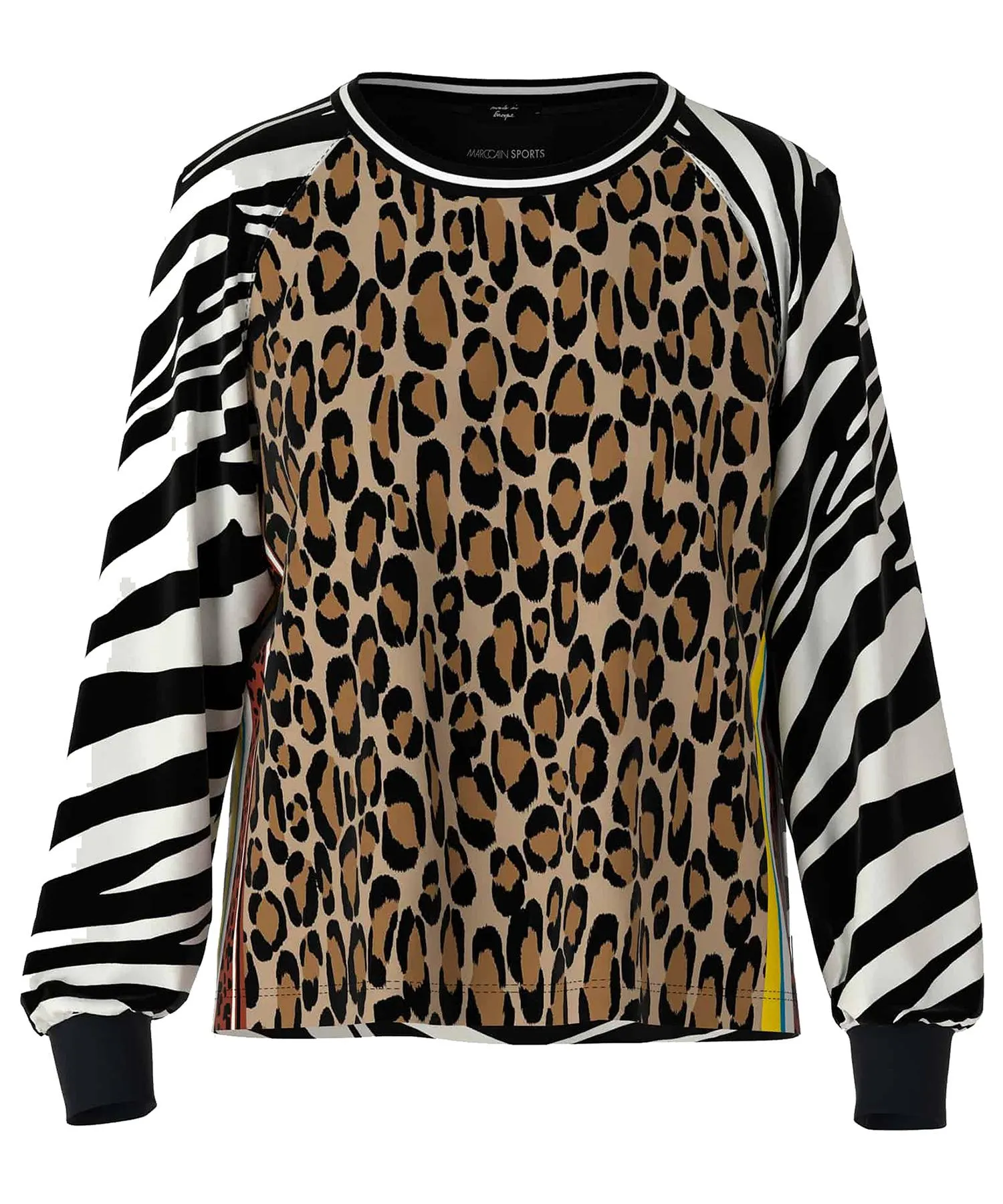 Marc Cain Sports scuba blouse mixed animal