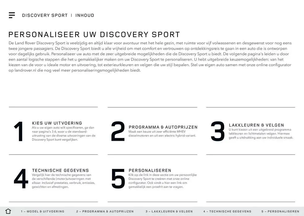 Discovery Sport van 20 november tot 30 juni 2025 - Folder pagina 2