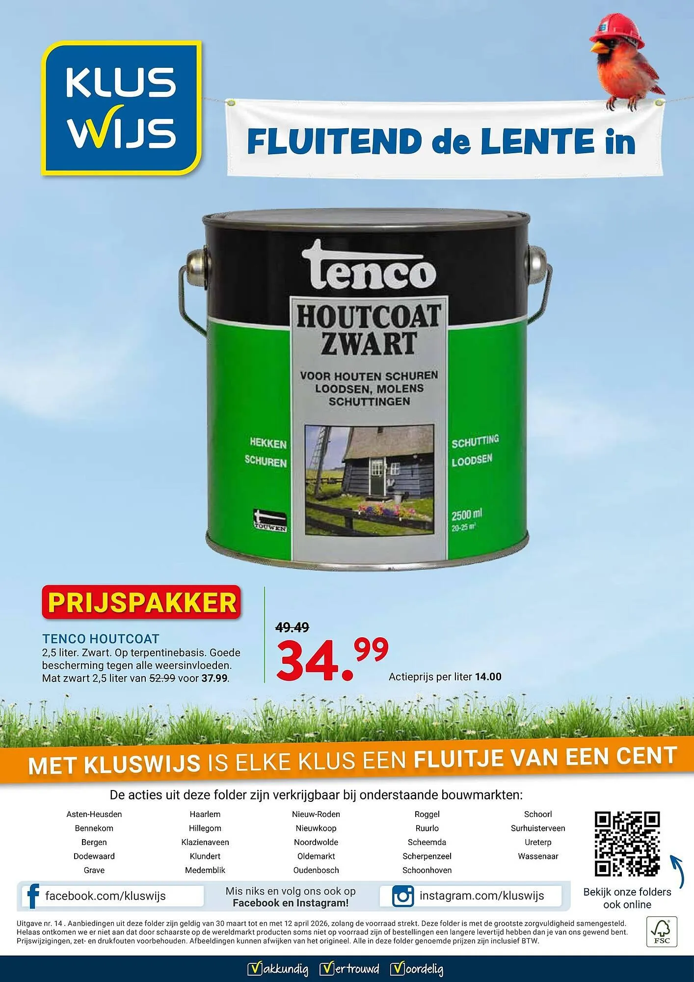 Kluswijs folder van 30 maart tot 12 april 2026 - Folder pagina 8