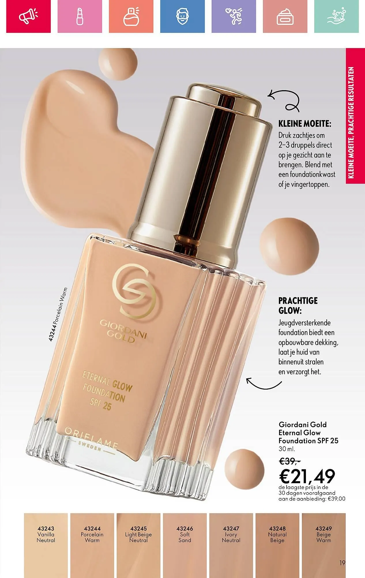 Oriflame folder van 31 maart tot 19 april 2025 - Folder pagina 19