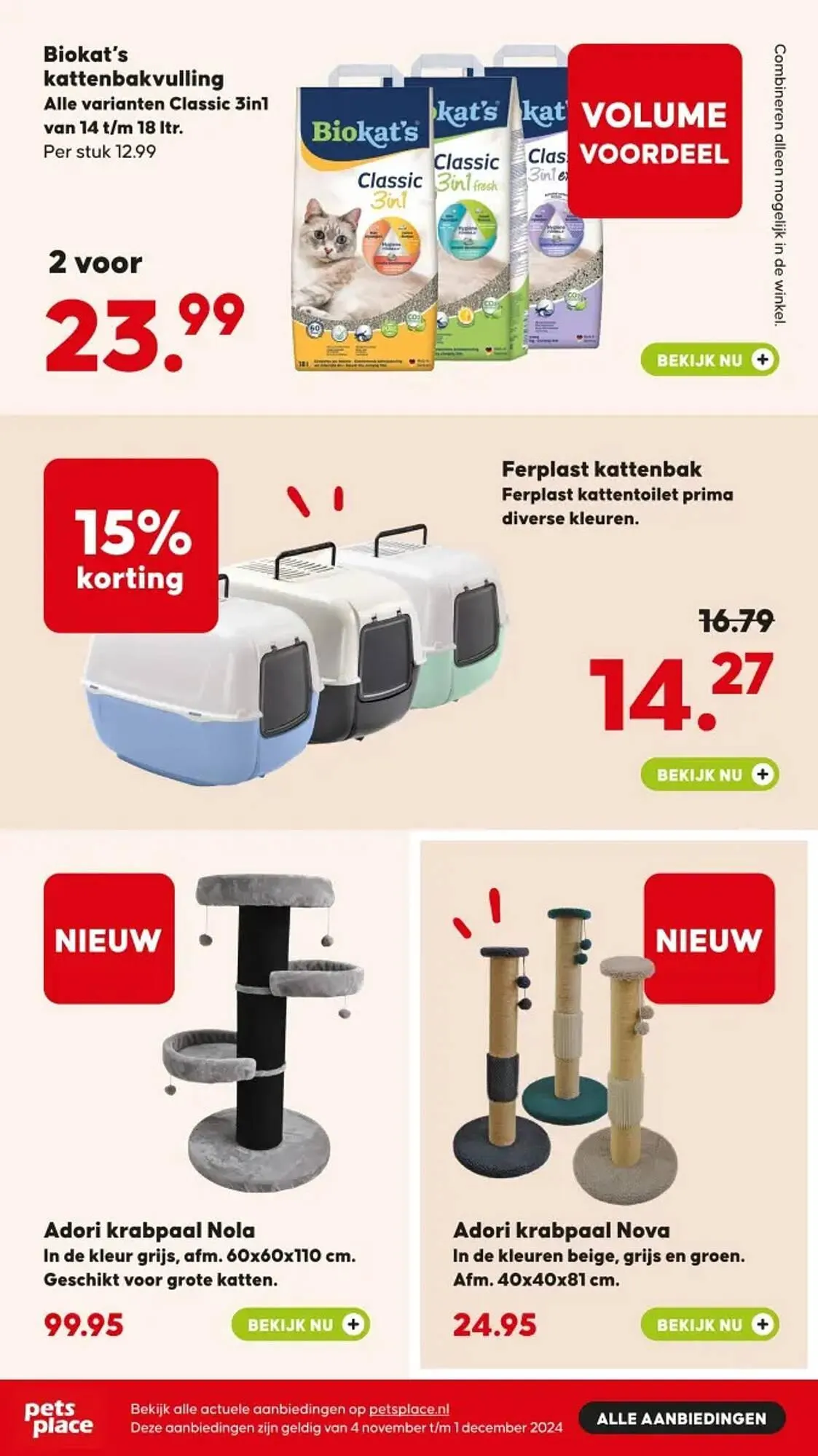 Pets Place folder van 17 november tot 1 december 2024 - Folder pagina 22