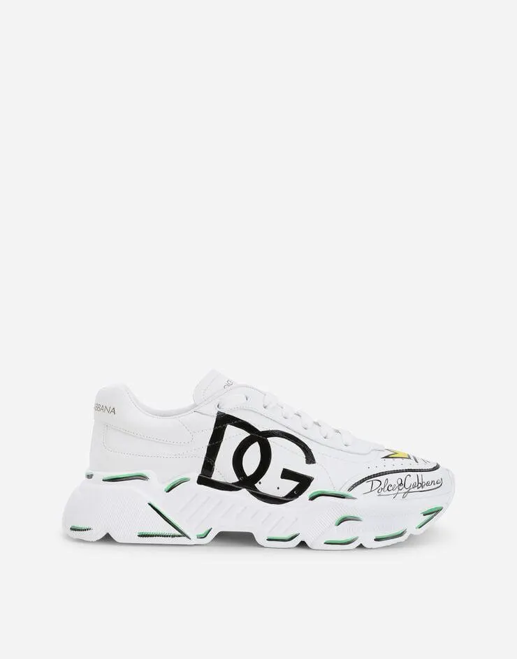 Sneakers Daymaster en cuir de veau nappa