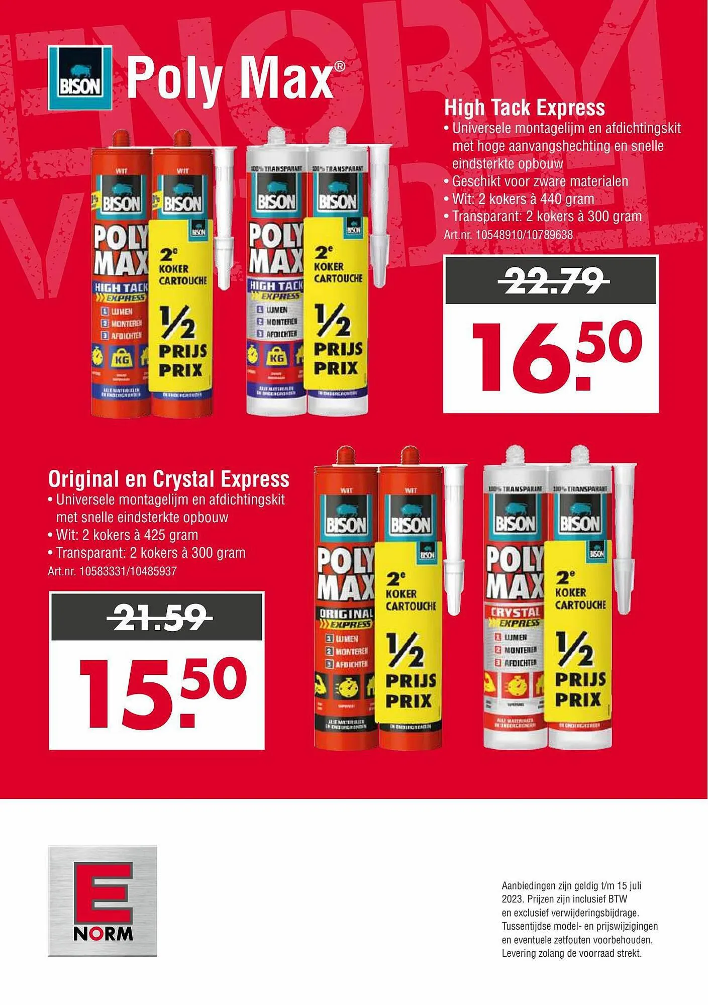 Enorm folder van 3 juli tot 15 juli 2023 - Folder pagina 16