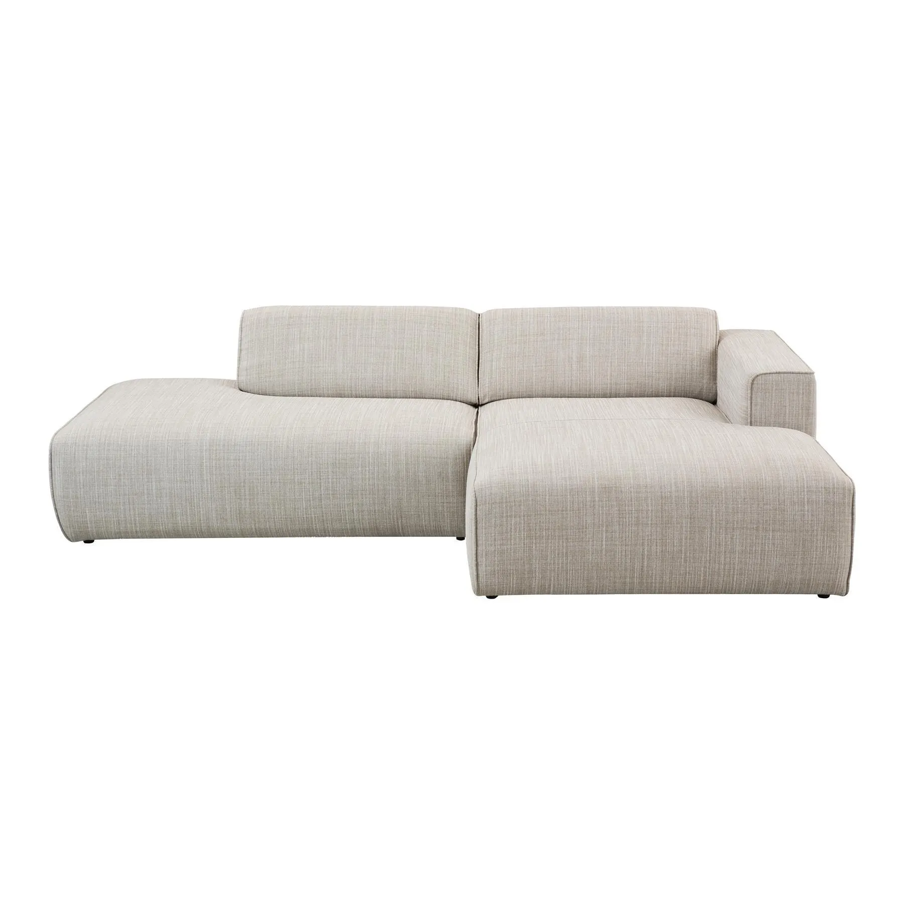 by fonQ Stretch Chaise Longue Bank Rechts - Beige