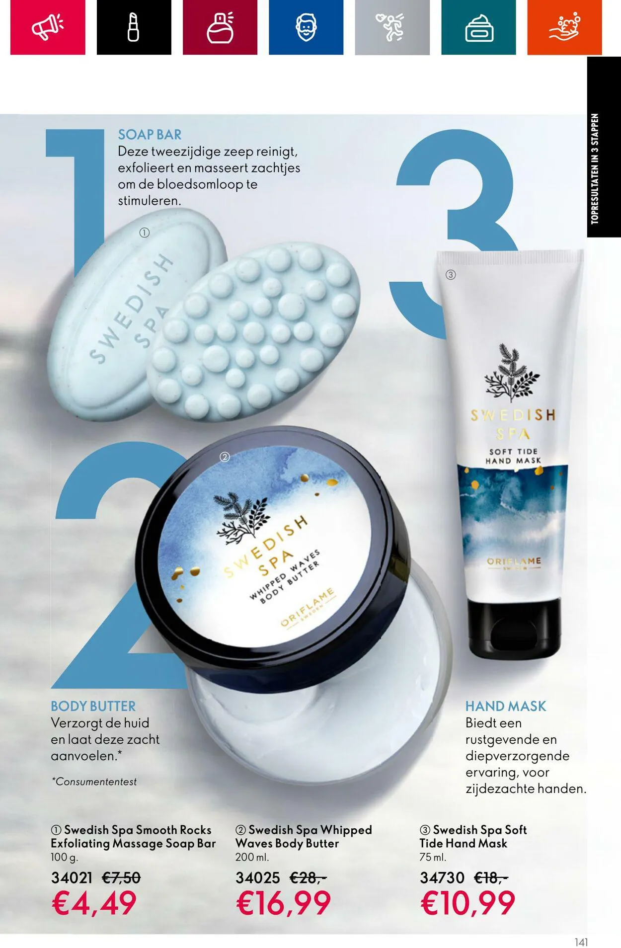 Oriflame Actuele folder van 28 juni tot 18 juli 2023 - Folder pagina 141