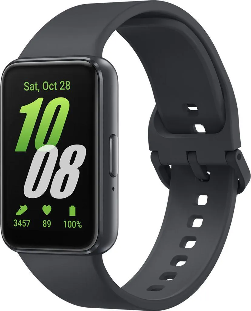 Samsung Galaxy Fit3 4,06 cm (1.6") AMOLED 40 mm Digital 256 x 402 Pixel Touchscreen Grau