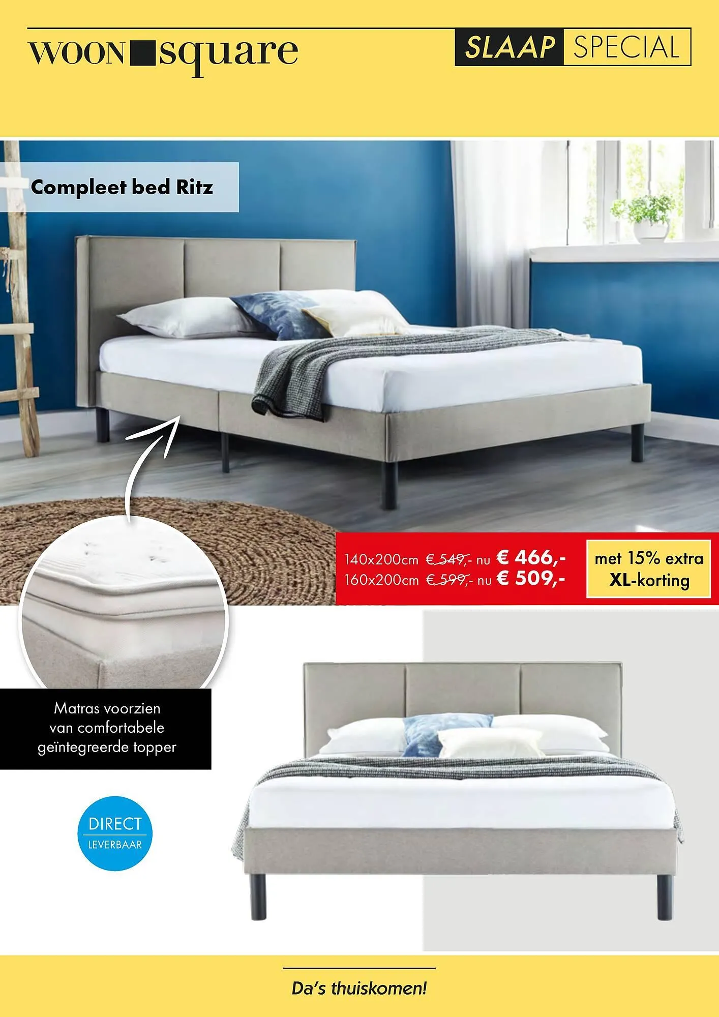Woonsquare Slaap folder van 30 juni tot 5 juli 2025 - Folder pagina 3