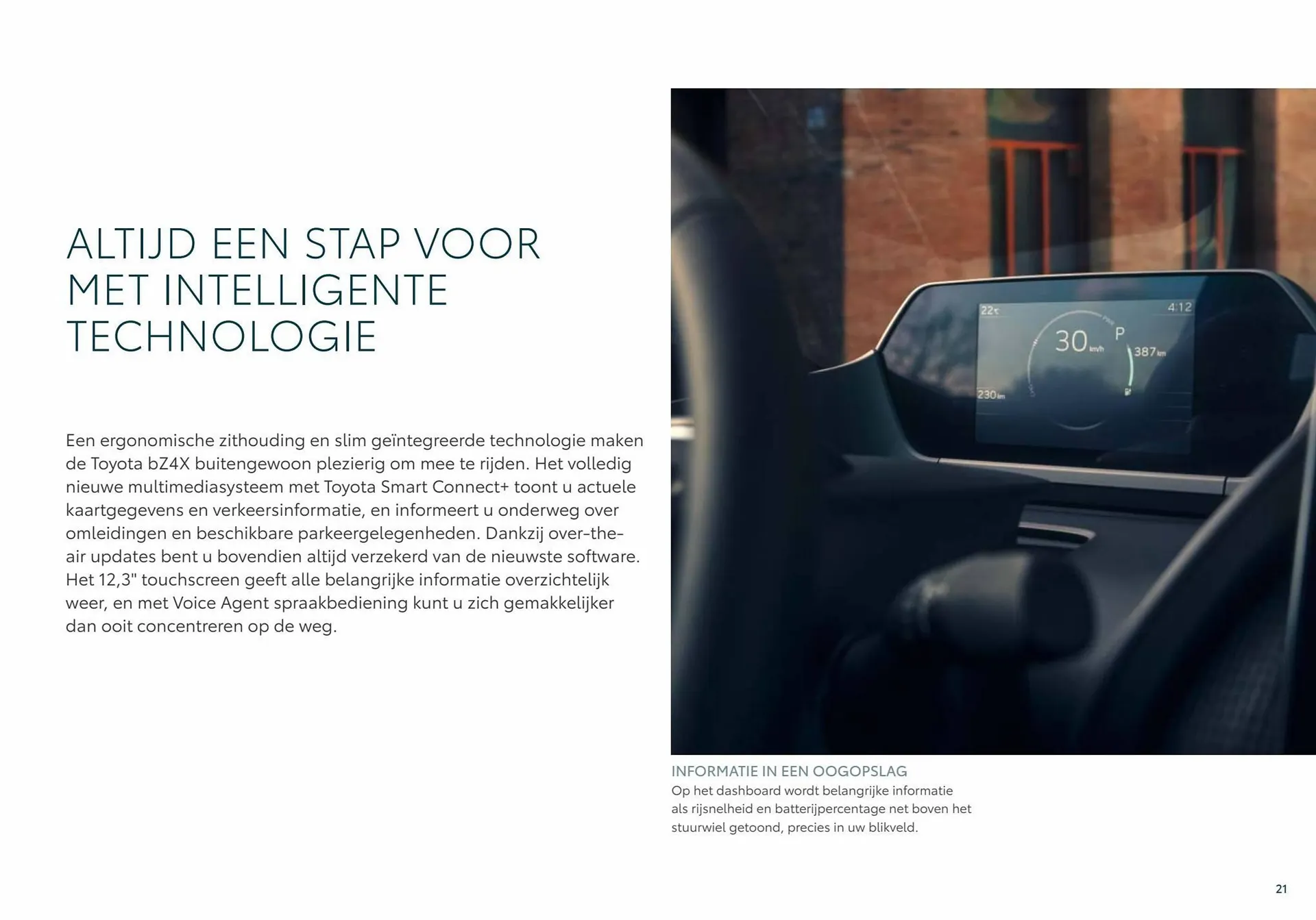 Toyota bZ4X folder van 8 januari tot 8 januari 2024 - Folder pagina 21