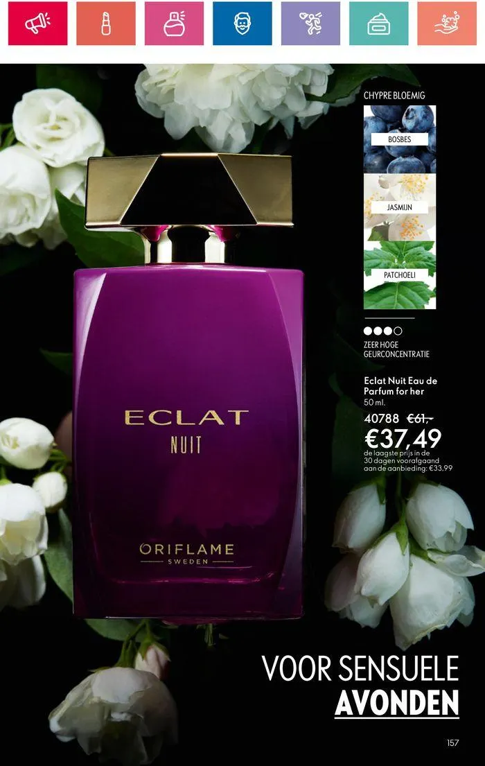 ORIFLAME folder! van 30 mei tot 13 juni 2024 - Folder pagina 157
