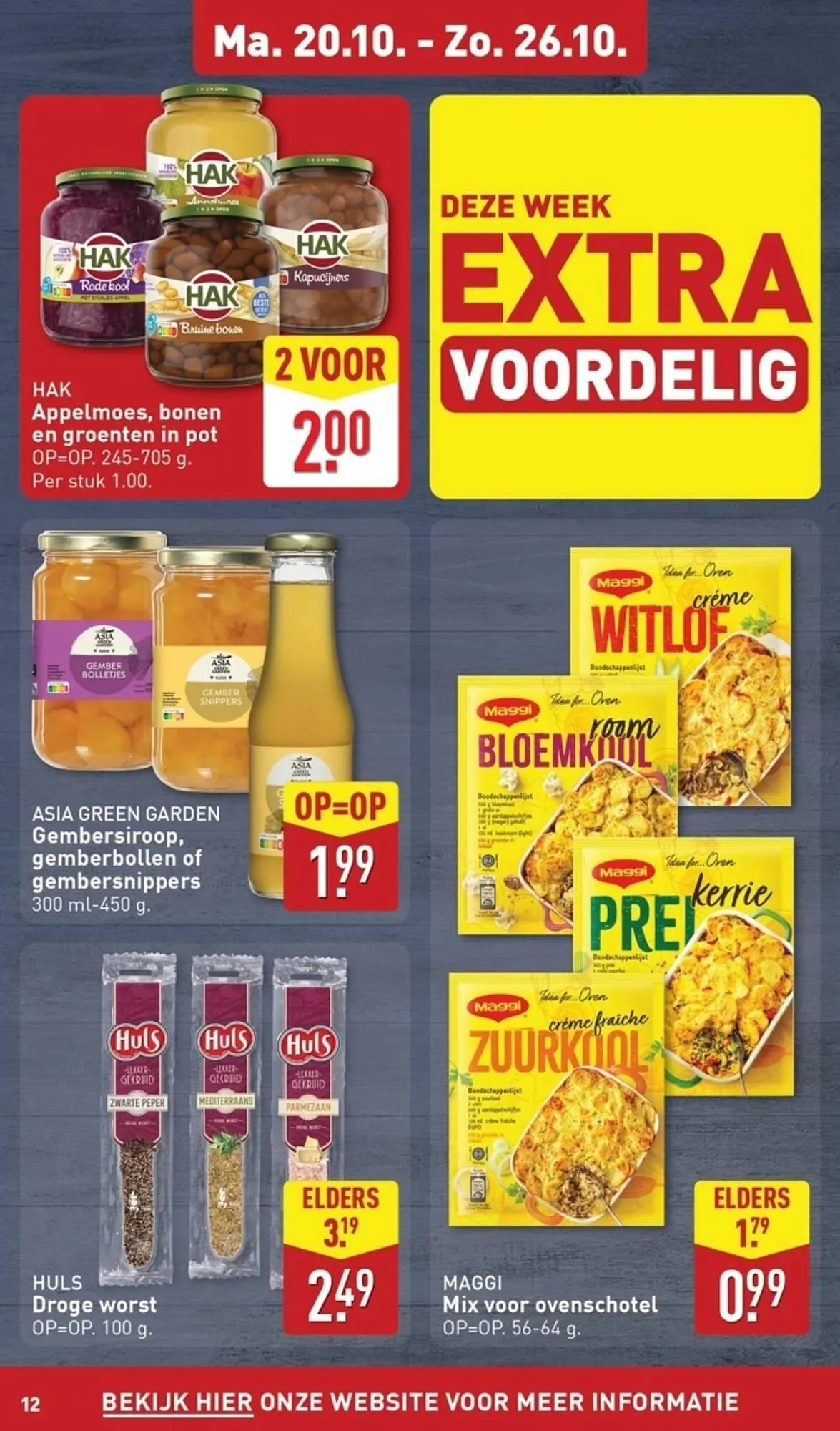 ALDI folder van 20 oktober tot 26 oktober 2025 - Folder pagina 12